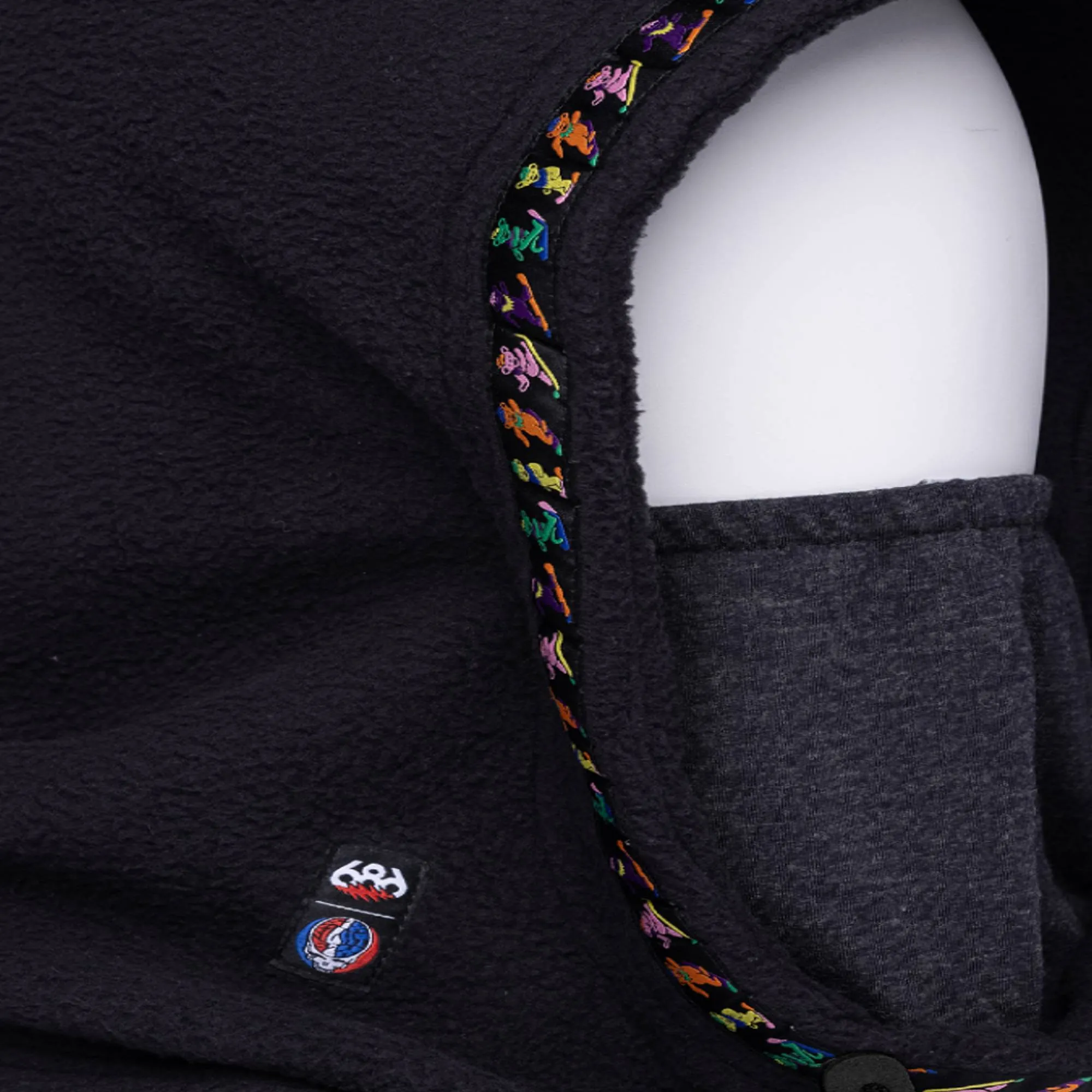 686 Grateful Dead Tarmac Sherpa Hood