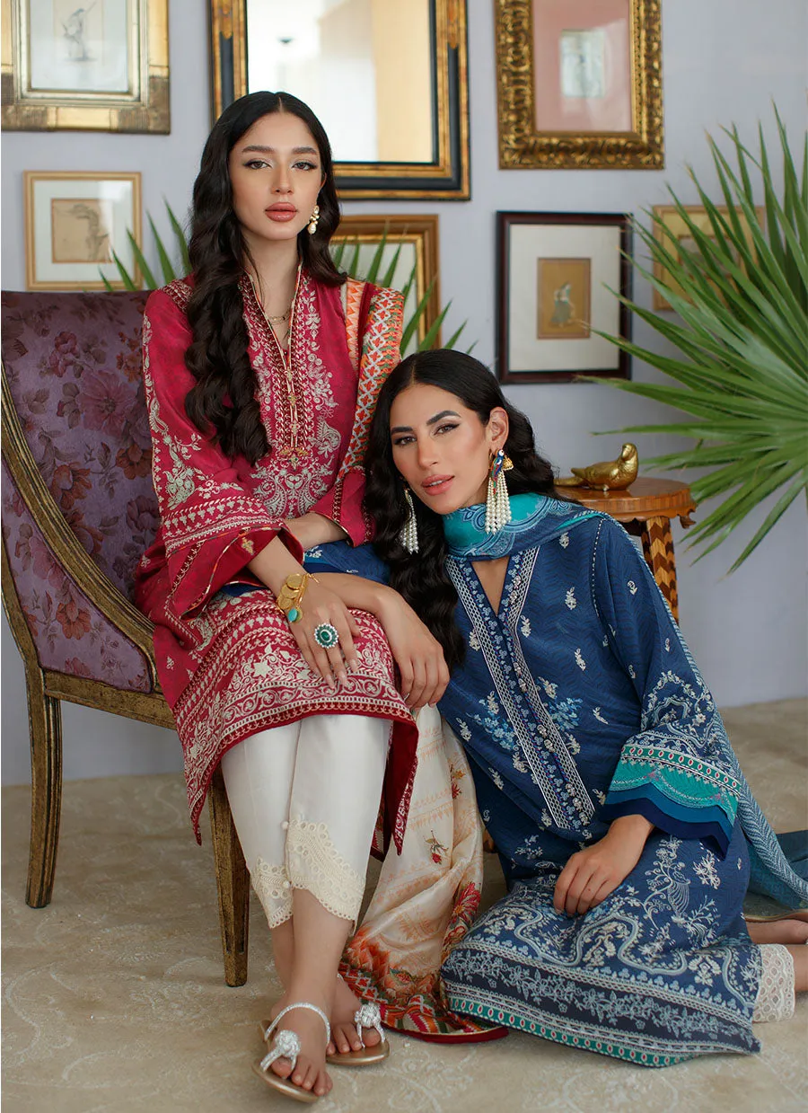 Aaliyah Midnight Shirt and Dupatta