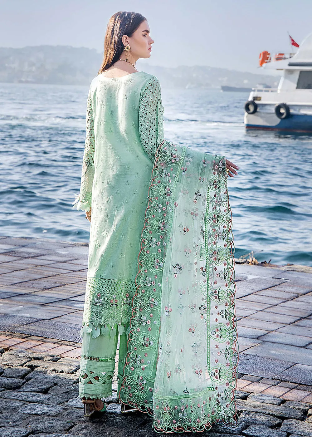 Adan's Libas Embroidered Lawn 2024 by Irha Zia | 5555