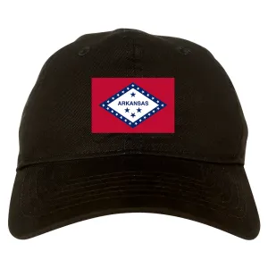 Arkansas State Flag AR Chest Mens Dad Hat