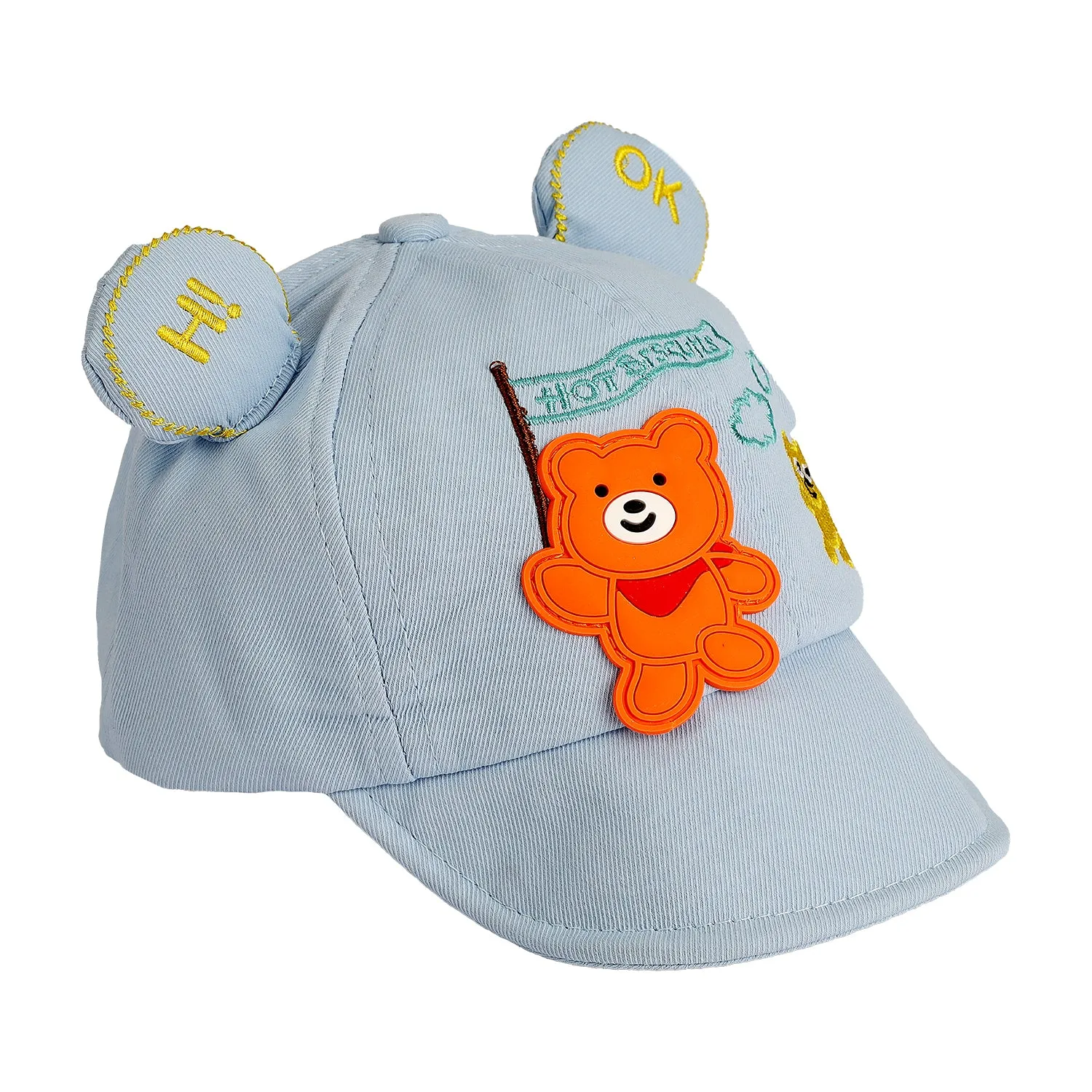 BEAR PATCH CAP - BLUE