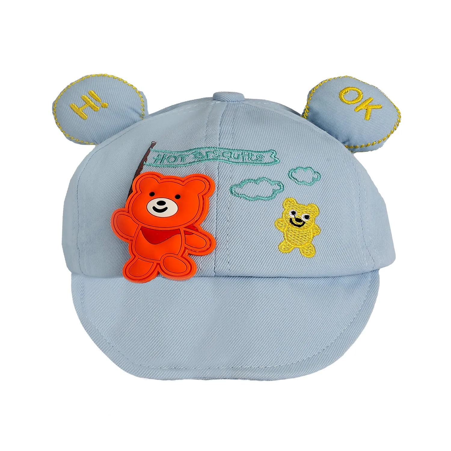 BEAR PATCH CAP - BLUE