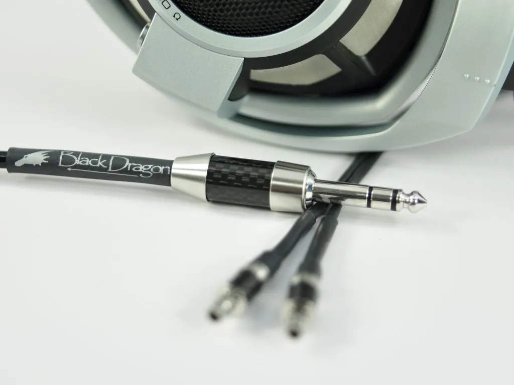 Black Dragon Premium Cable for Sennheiser Headphones