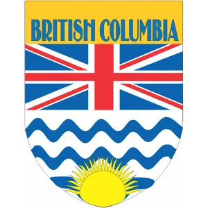 British Columbia Flag Shield Style