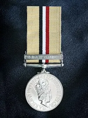 British Iraq Medal 2004