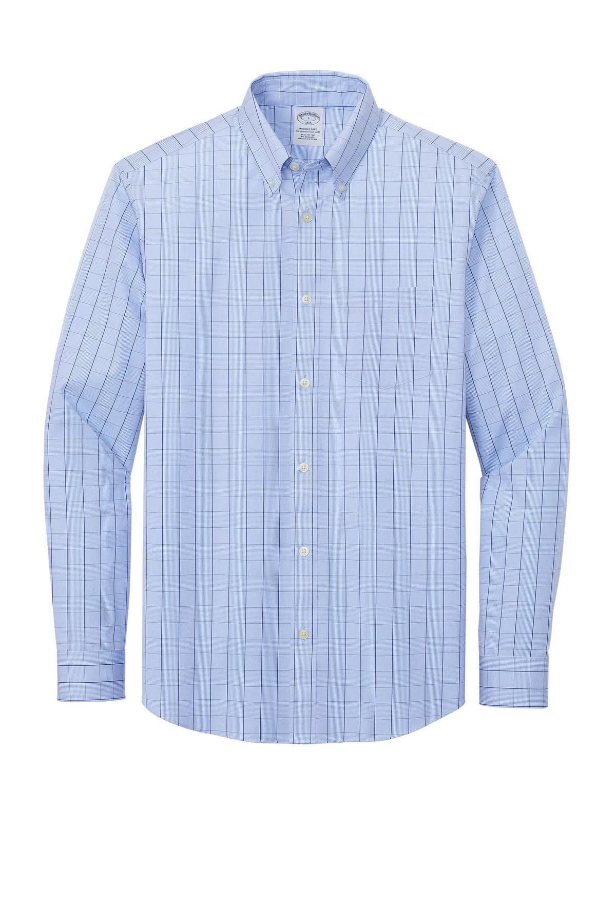 Brooks Brothers® Wrinkle-Free Stretch Patterned Shirt BB18008