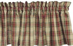 Cinnamon Valance Curtains