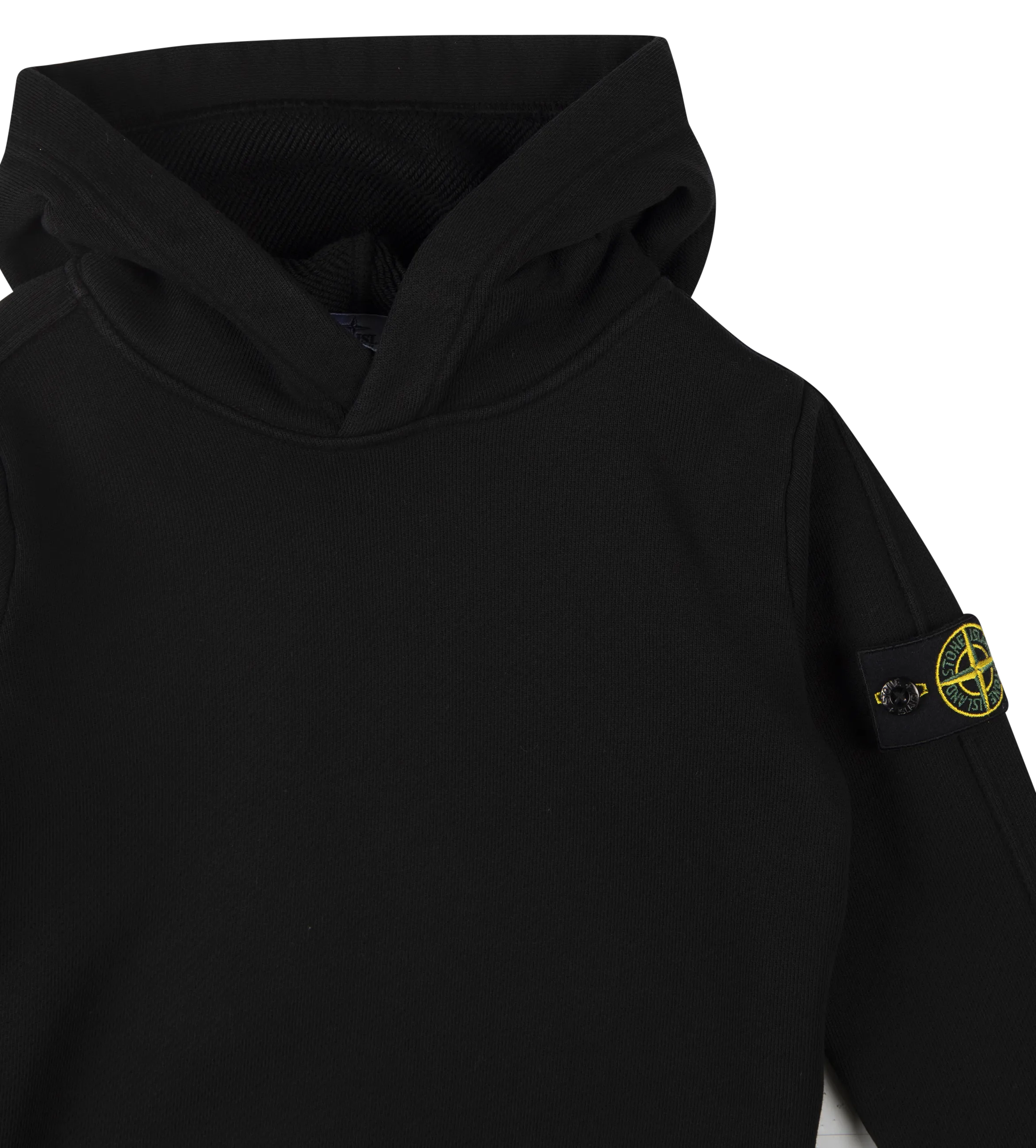 Compass-Badge Hoodie Black