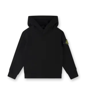 Compass-Badge Hoodie Black