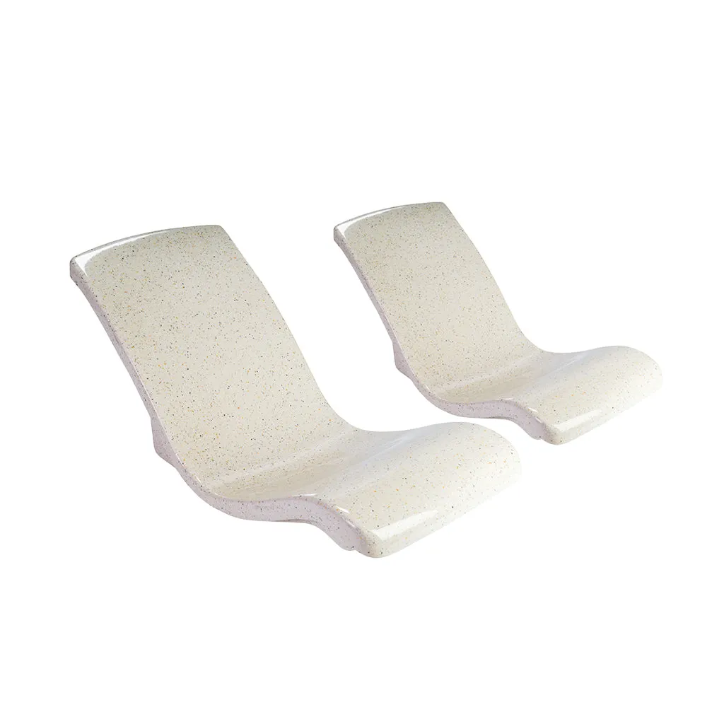 Destination Rocking Lounge Chair, 2-Pack - Luxury Pool Lounge Chair