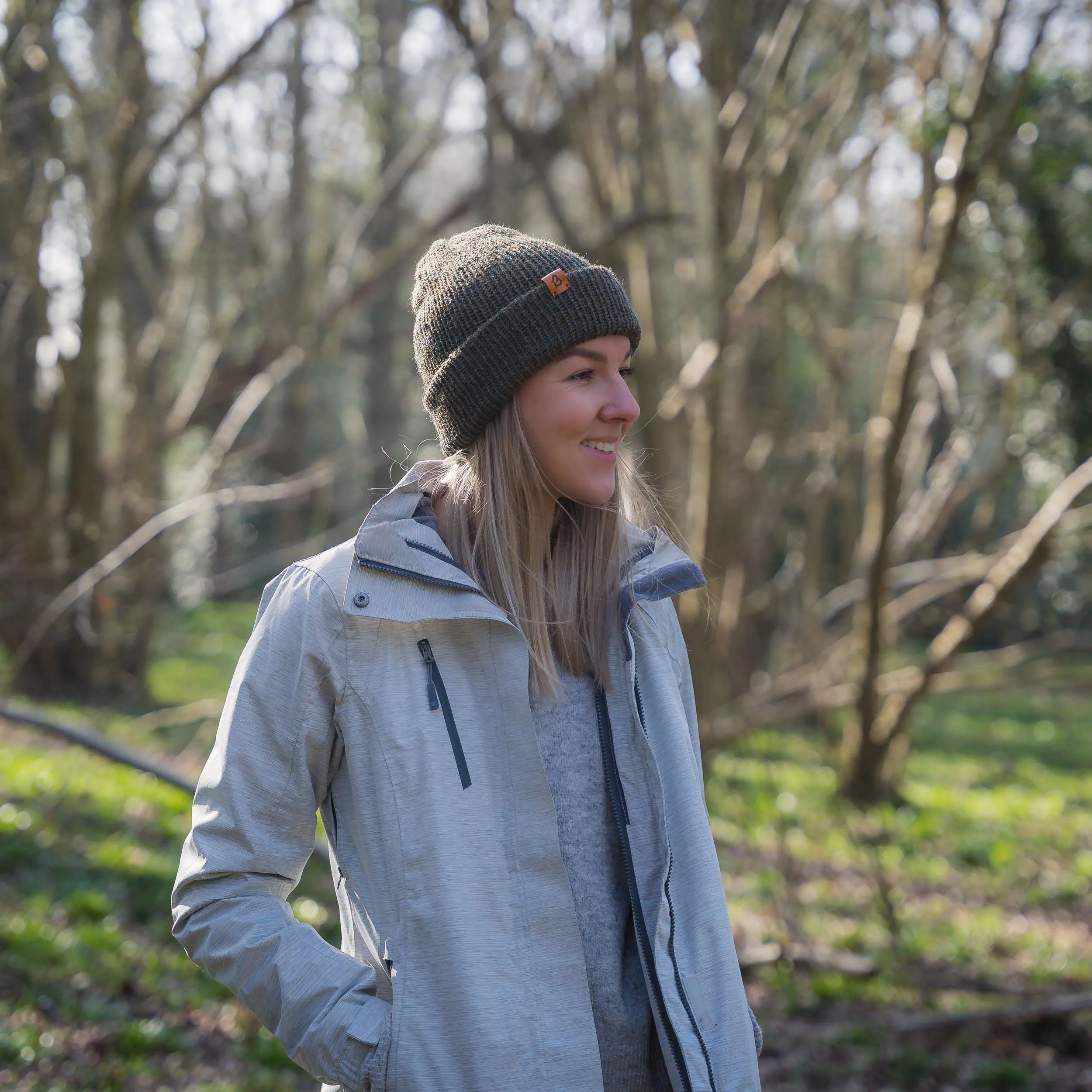 Dusty Pink Trawler Wooly Hat