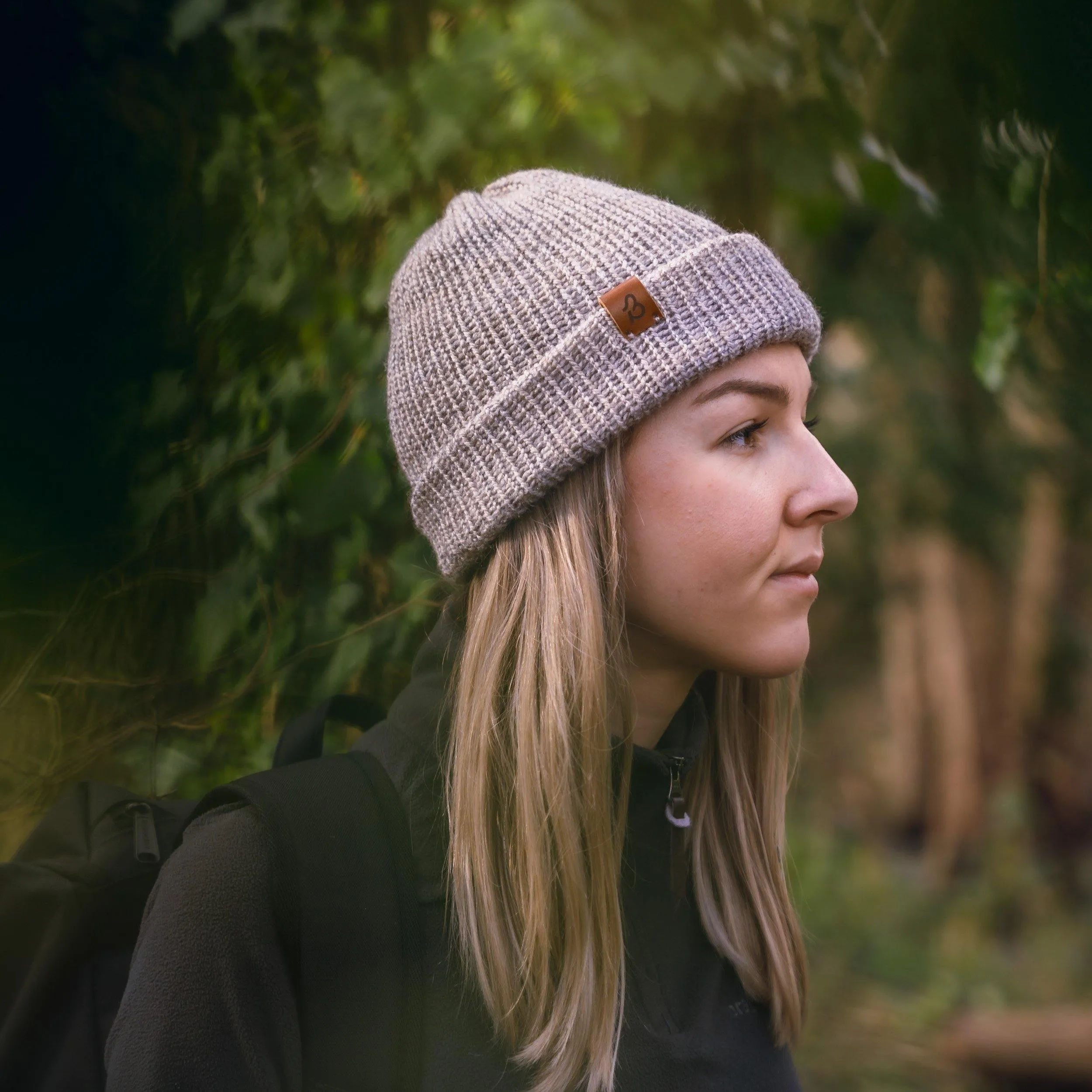 Dusty Pink Trawler Wooly Hat