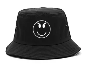 Evil Face Chest Mens Bucket Hat