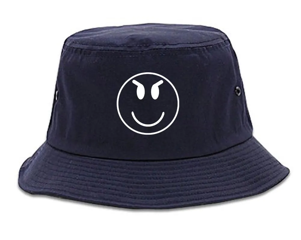 Evil Face Chest Mens Bucket Hat