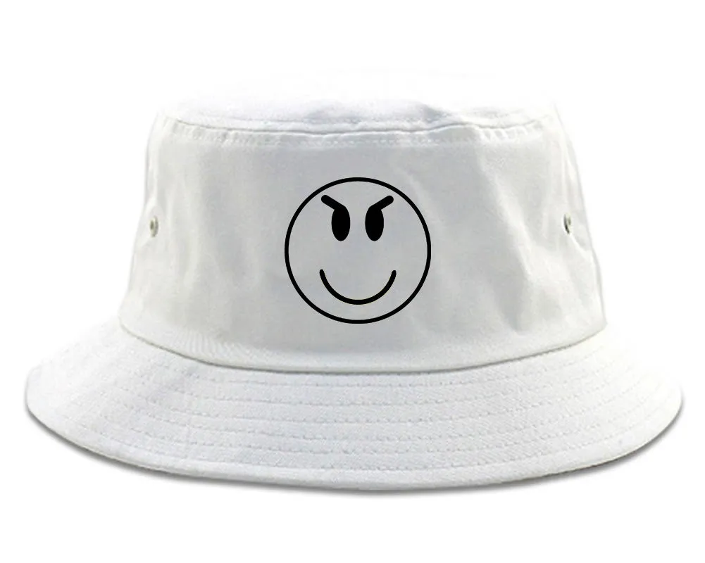 Evil Face Chest Mens Bucket Hat