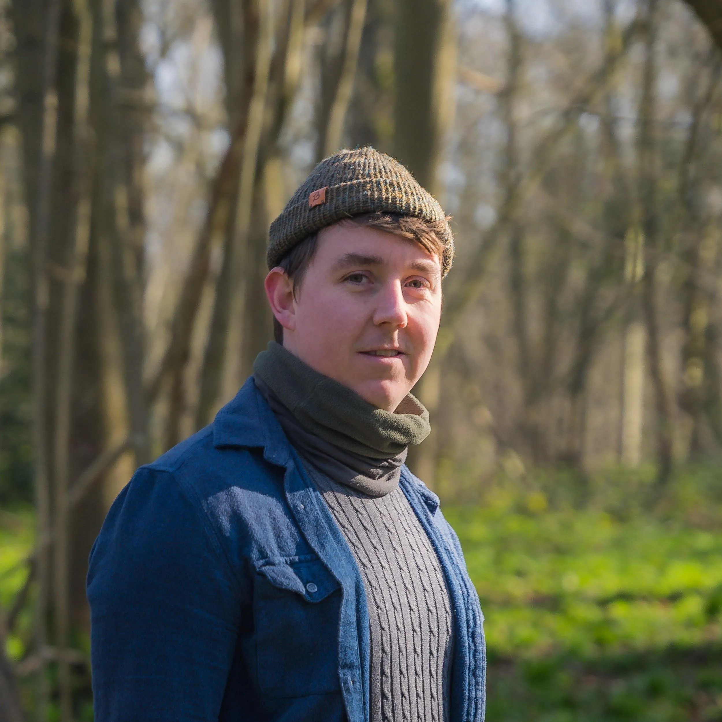 Forest Green Trawler Wooly Hat