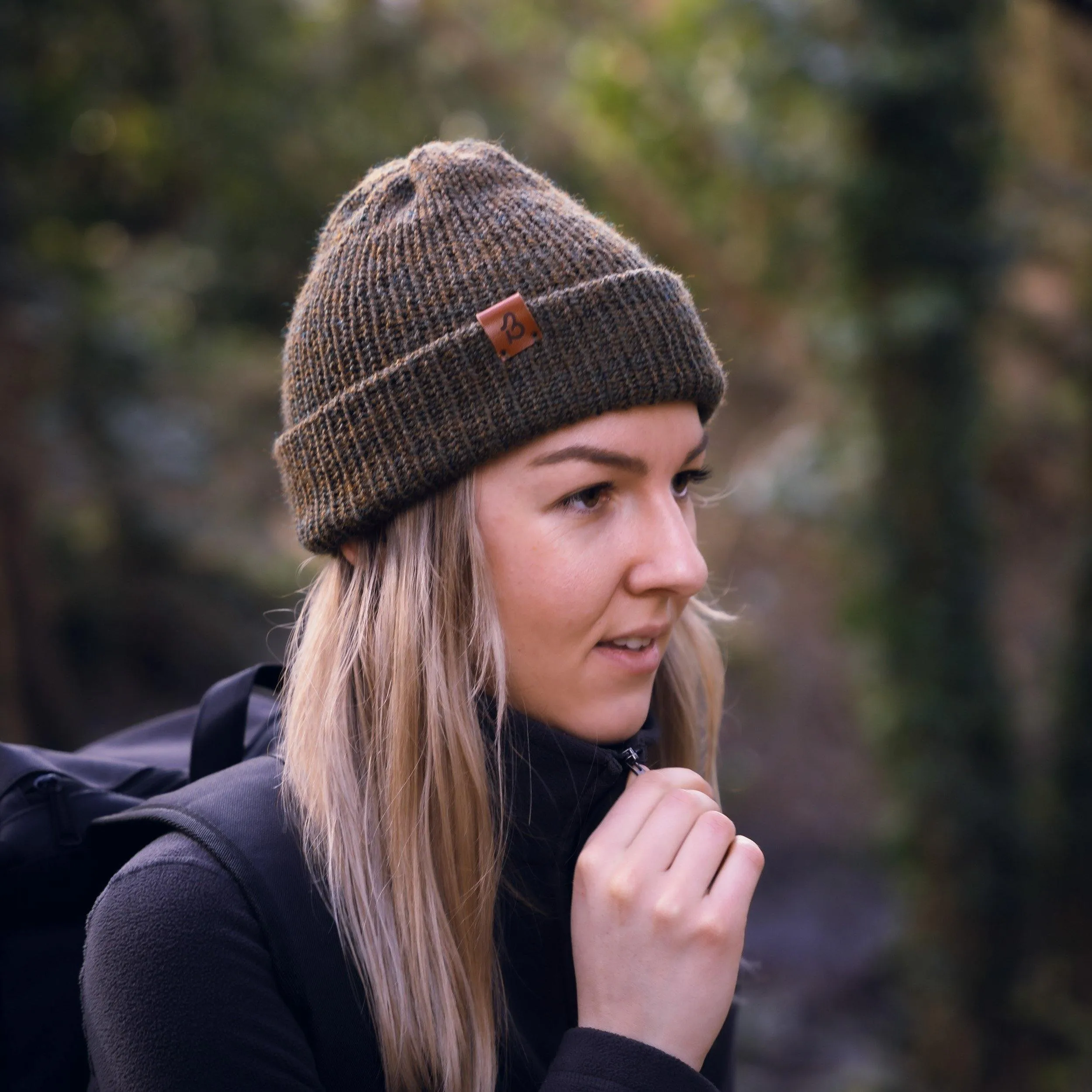 Forest Green Trawler Wooly Hat