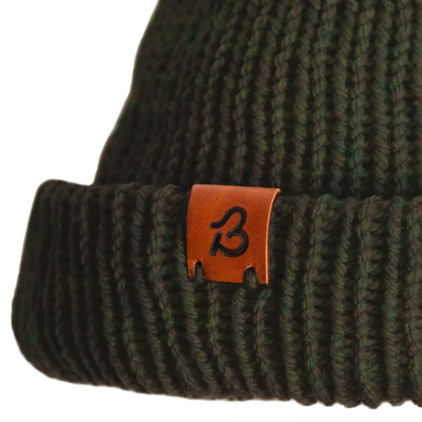 Forest Green Trawler Wooly Hat