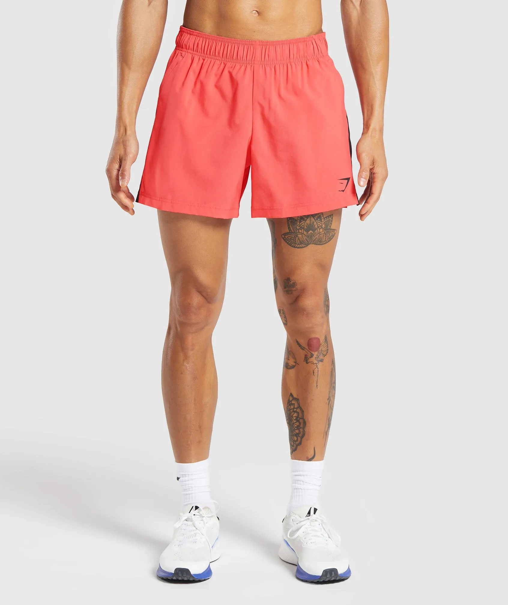 Gymshark Sport  5" Shorts - Tropical Pink/Black