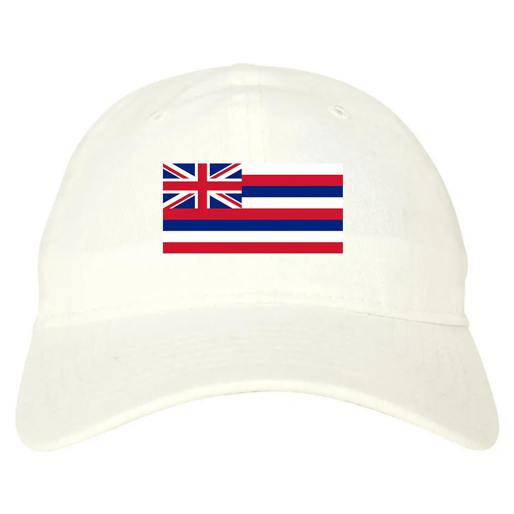 Hawaii State Flag HI Chest Mens Dad Hat