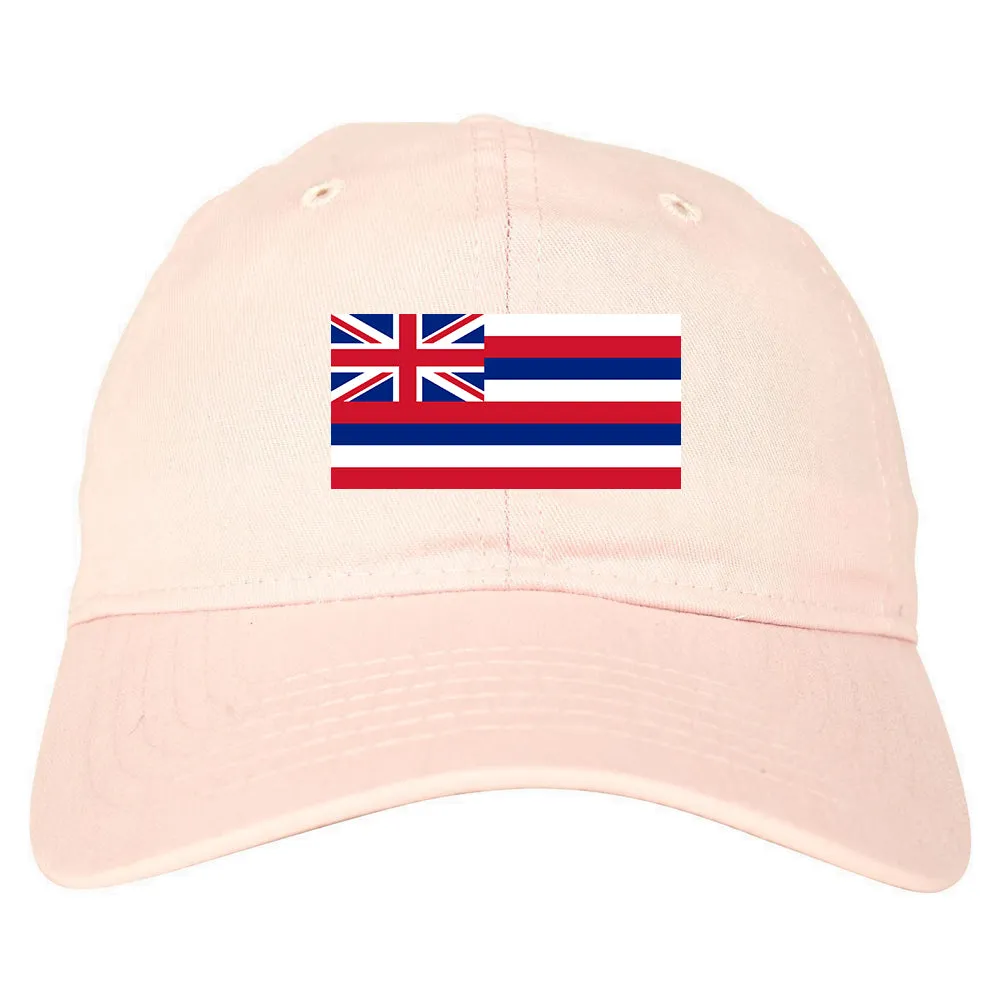 Hawaii State Flag HI Chest Mens Dad Hat