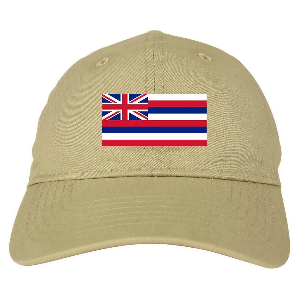 Hawaii State Flag HI Chest Mens Dad Hat