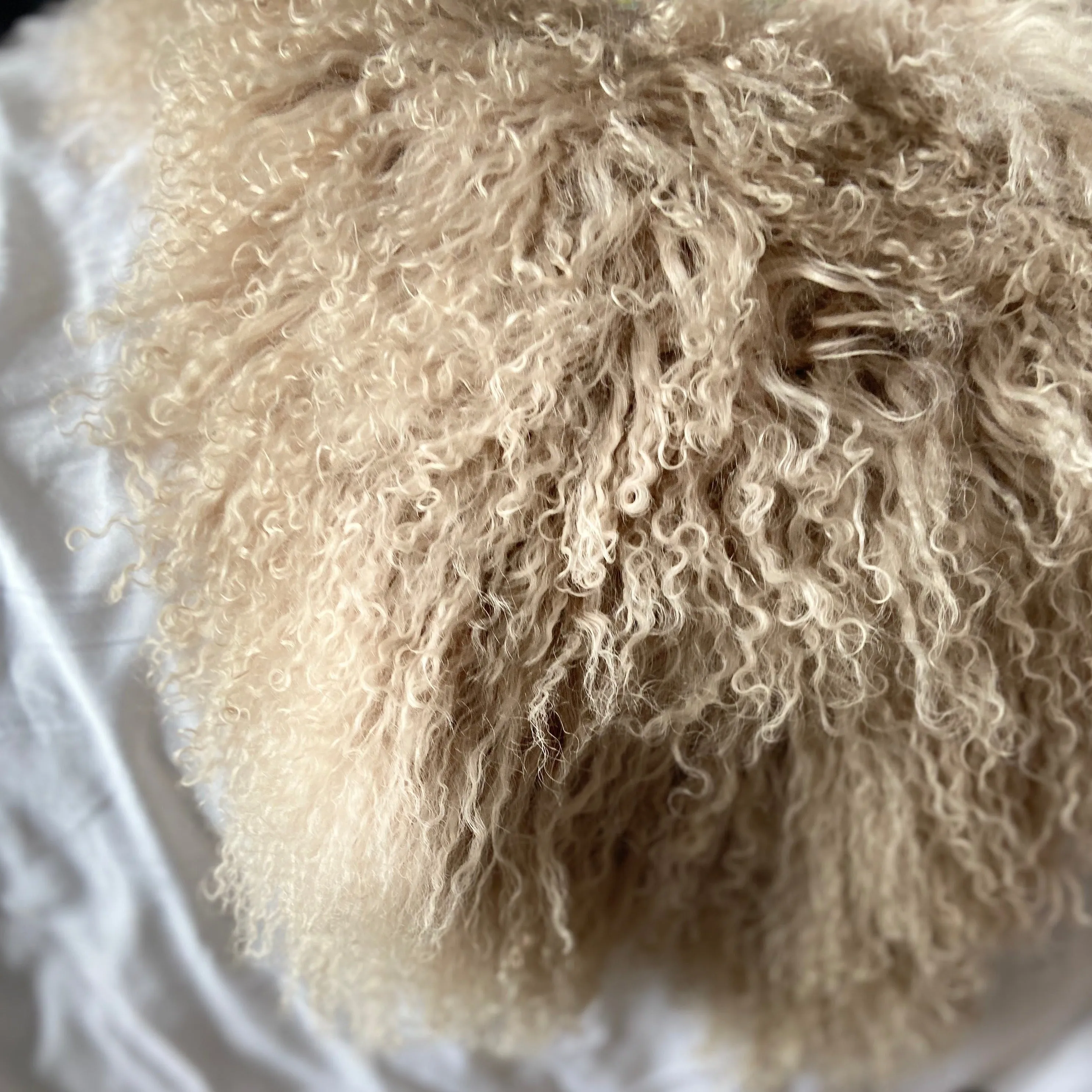 Mongolian Sheepskin Rug