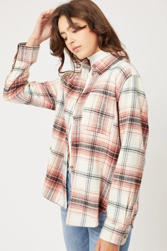 Monica Women's Flannel Top