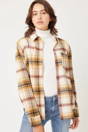 Monica Women's Flannel Top