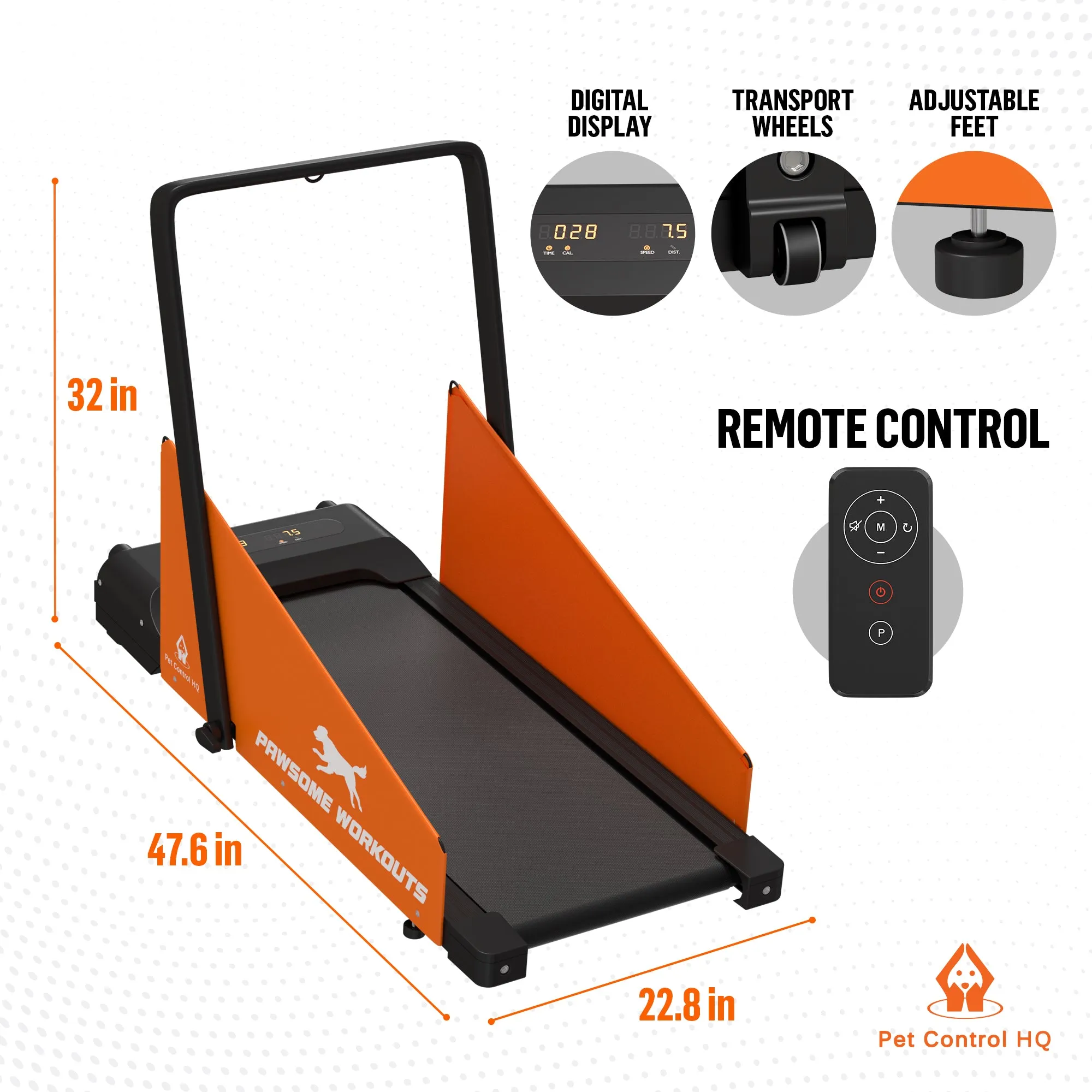 Motorized Electric Dog Treadmill - Premium Pet Exercise Solution for Small & Medium Dogs