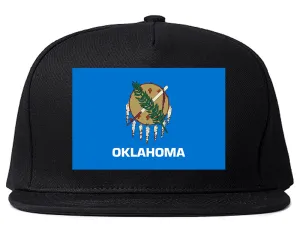 Oklahoma State Flag OK Chest Mens Snapback Hat