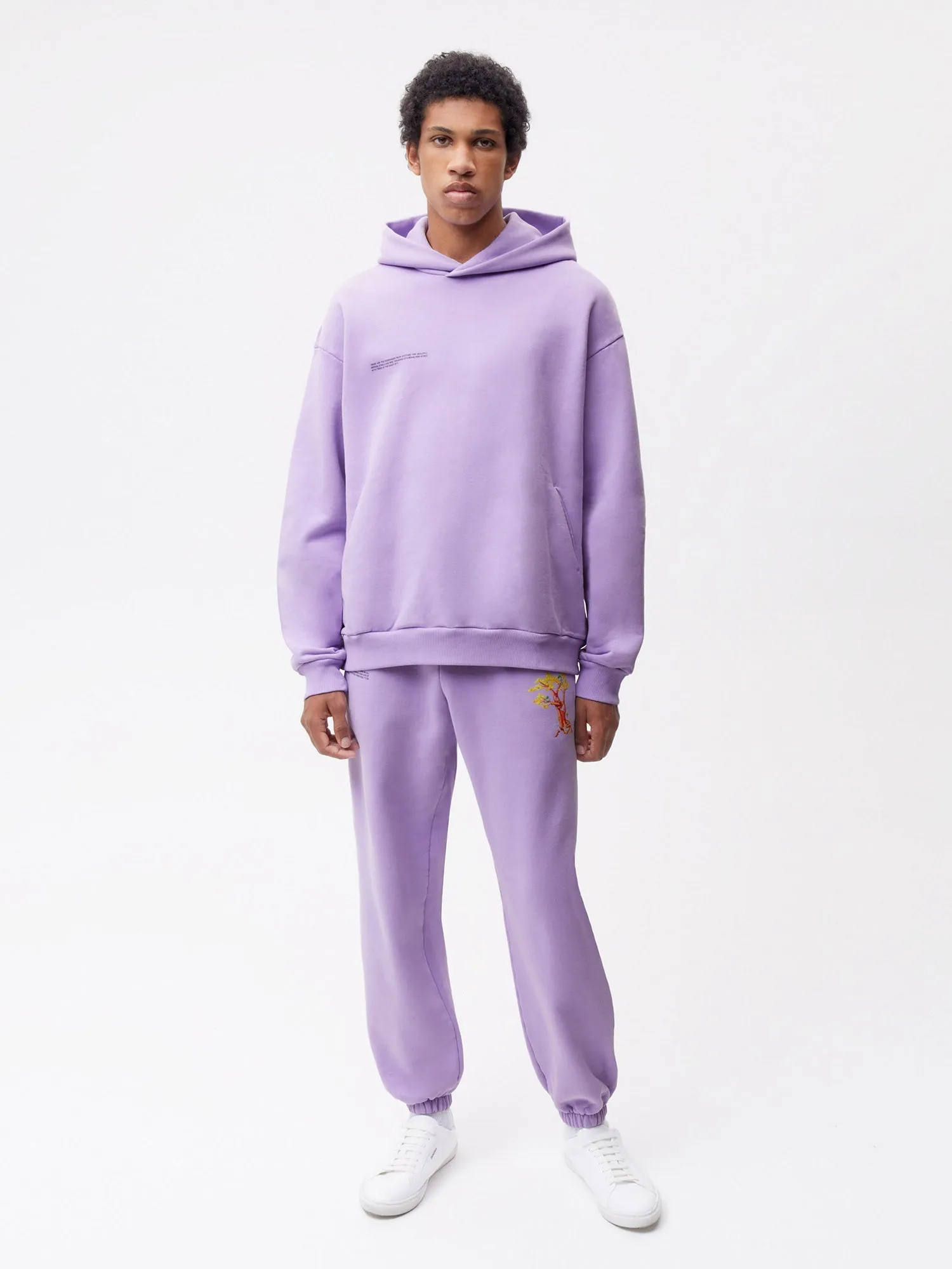 PANGAIA x Kenny Scharf Signature Track Pants—orchid purple