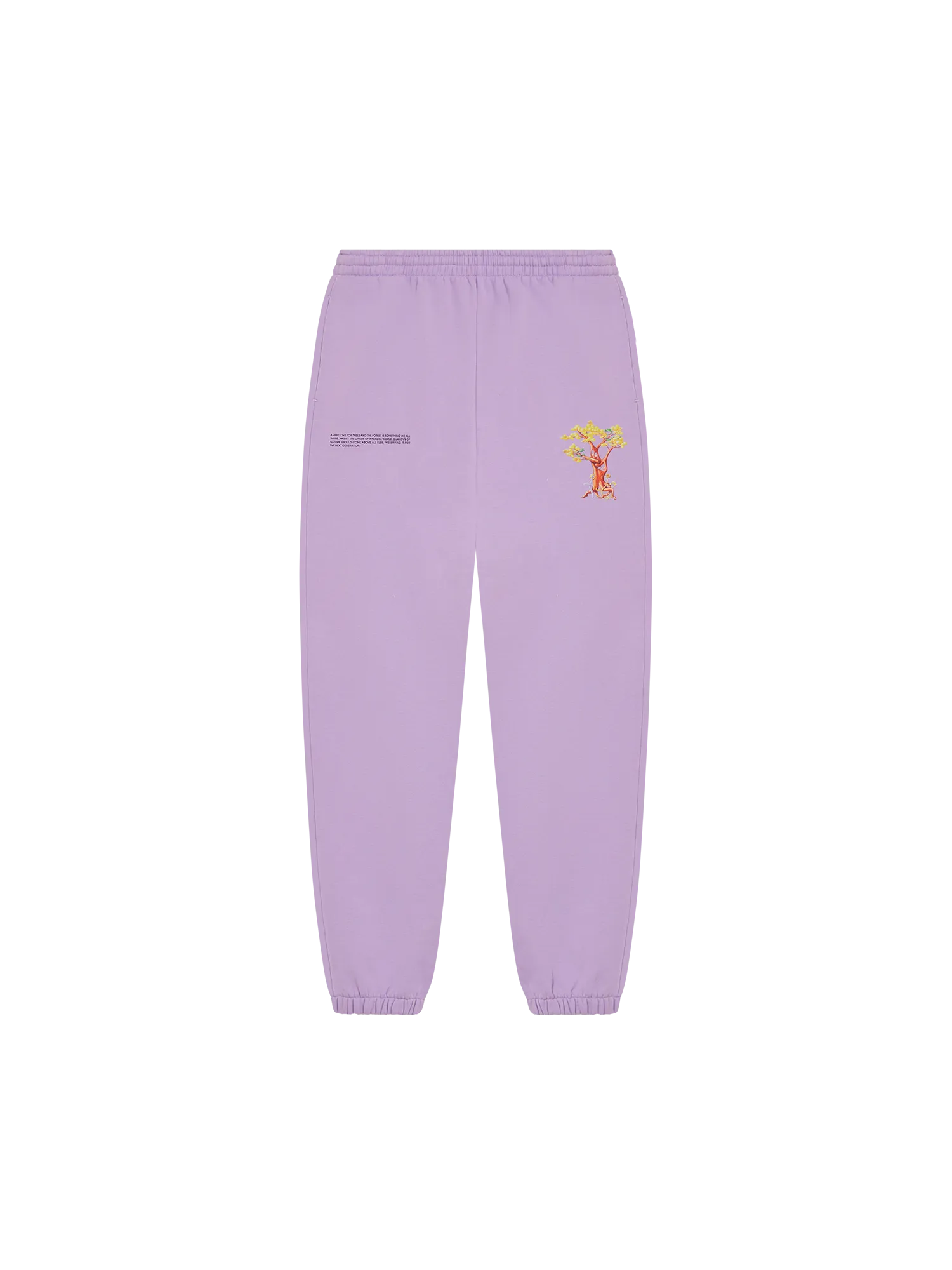 PANGAIA x Kenny Scharf Signature Track Pants—orchid purple