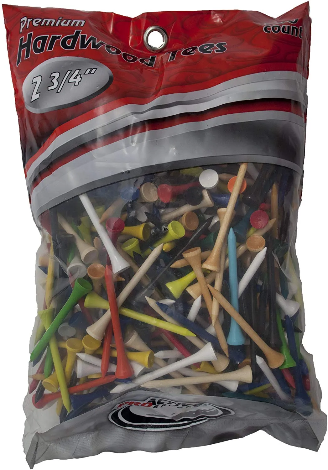 ProActive Premium Sports Hardwood Golf Tees 2.75" 500 count