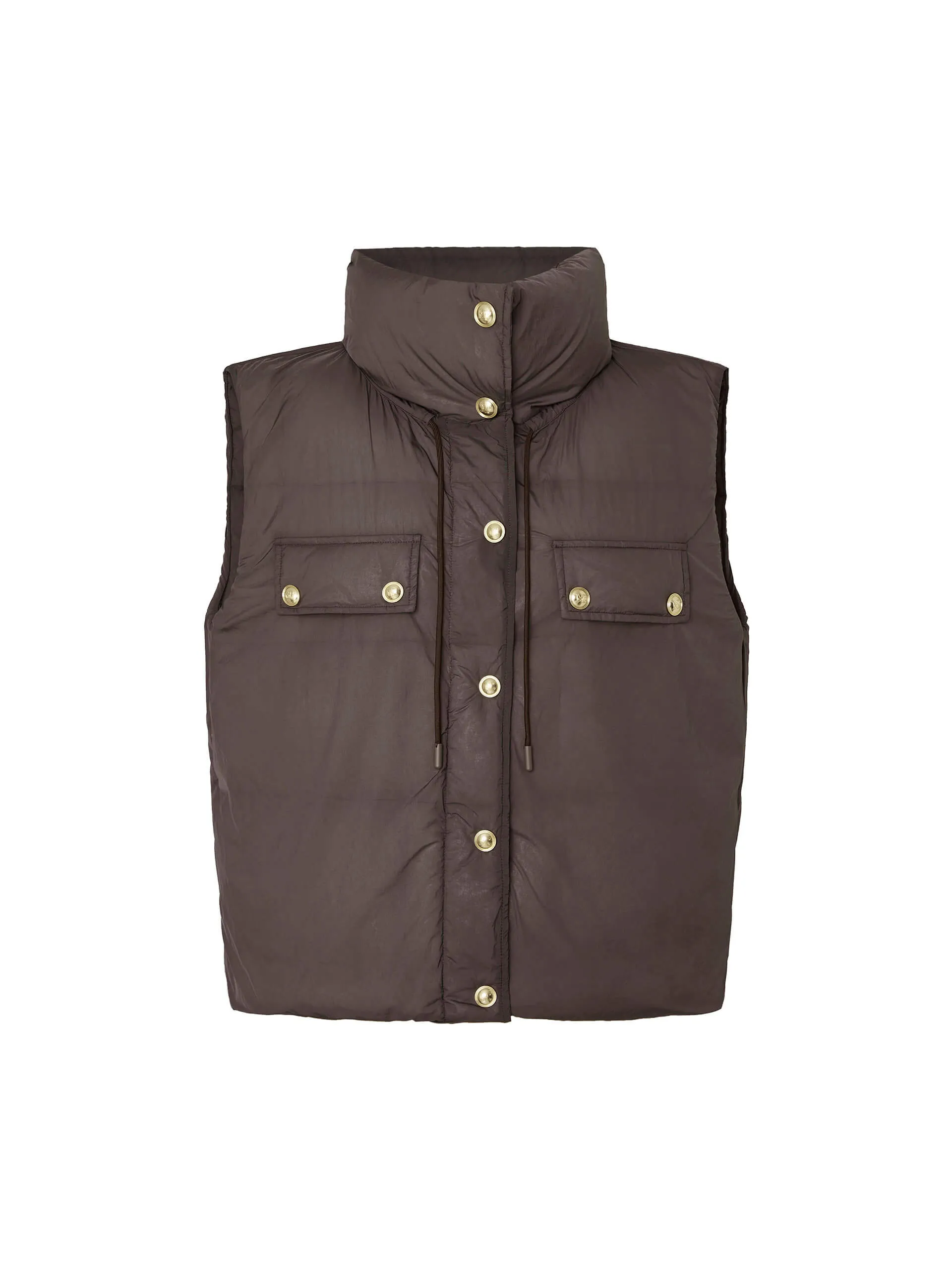 Quilted Shell Down Vest