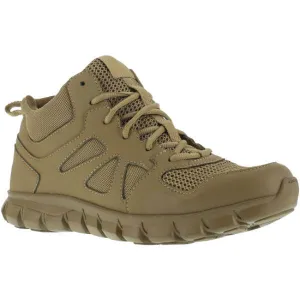 Reebok RB8406 Men's Sublite Cushion Soft Toe Tactical Mid - Coyote