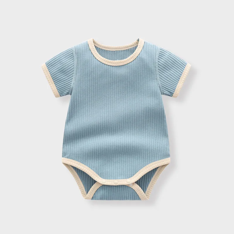 Ribbed Cotton Summer Onesie (3 colors)