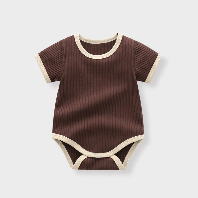 Ribbed Cotton Summer Onesie (3 colors)