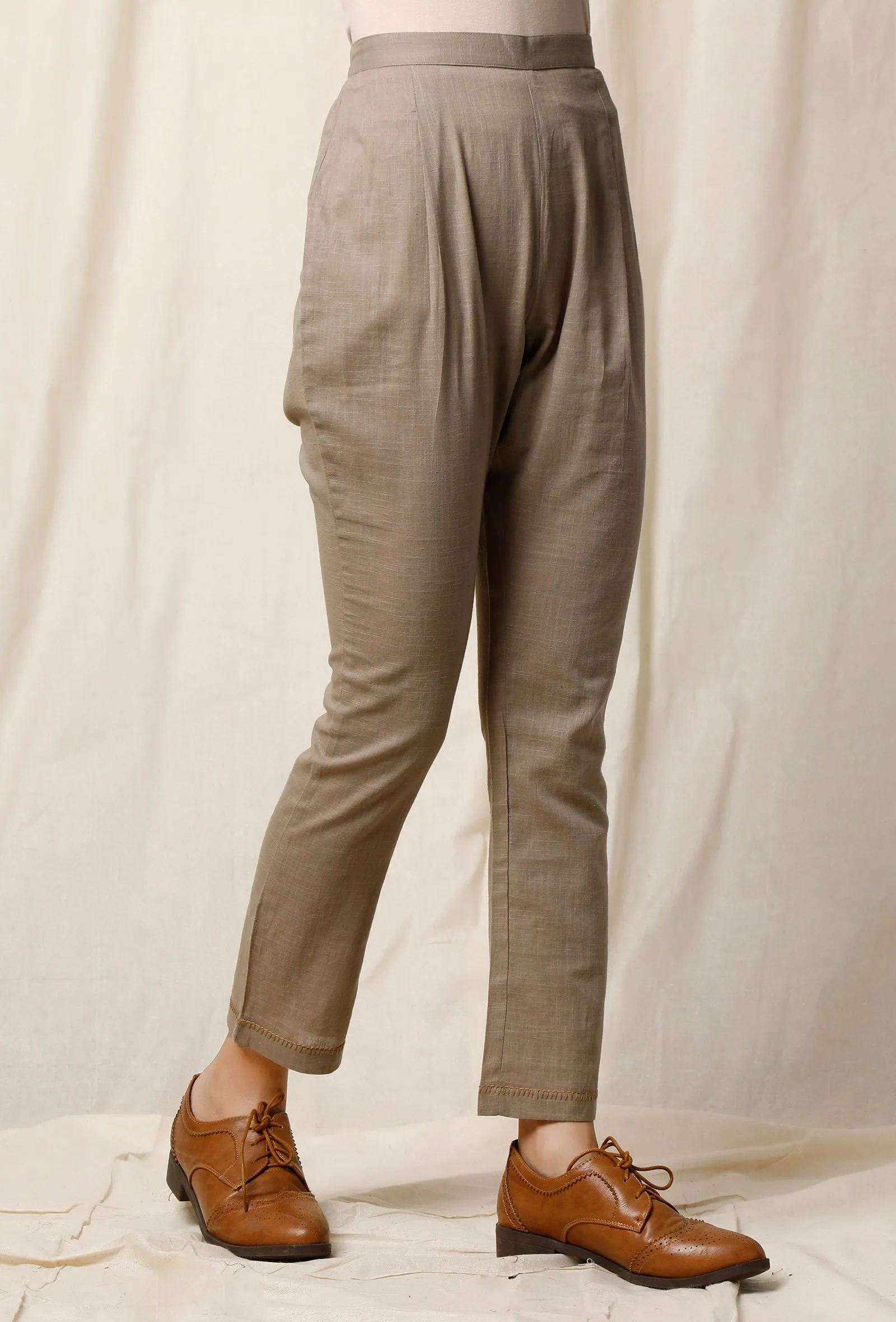 Saleti Cotton Slub Pants