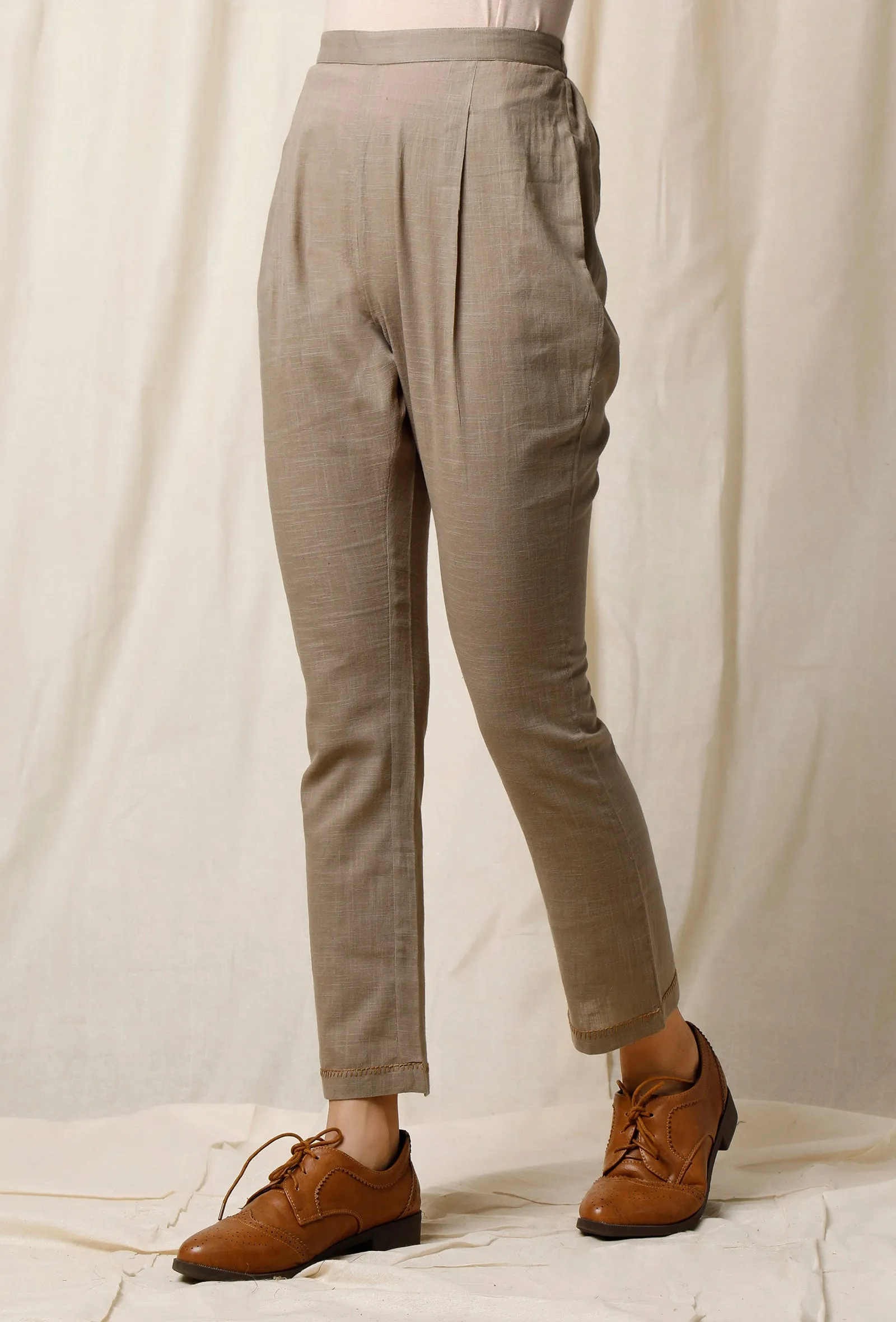 Saleti Cotton Slub Pants