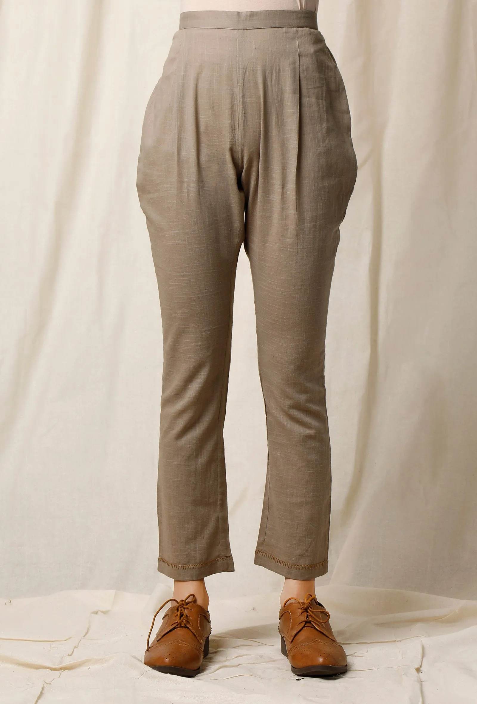 Saleti Cotton Slub Pants