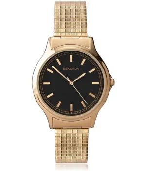 Sekonda 3141B Gold Plated Expanding Bracelet watch