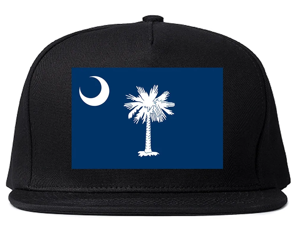 South Carolina State Flag SC Chest Mens Snapback Hat