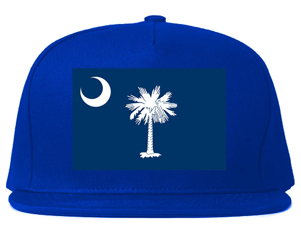 South Carolina State Flag SC Chest Mens Snapback Hat