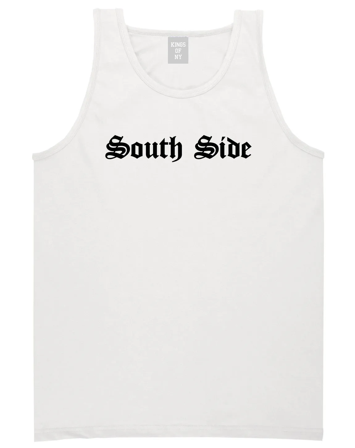 South Side Old English Mens Tank Top T-Shirt