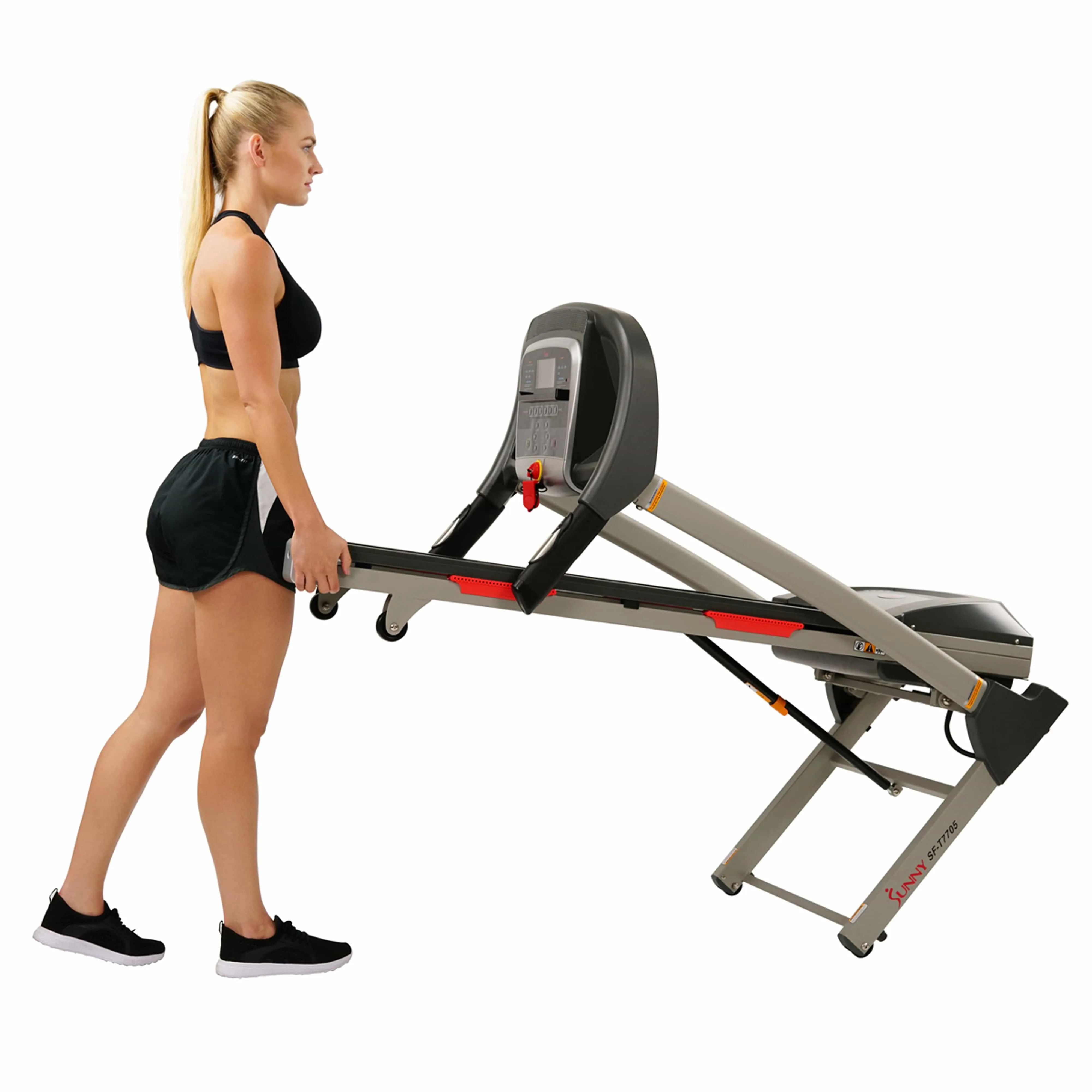 Sunny Health & Fitness Treadmill with Auto Incline - SF-T7705