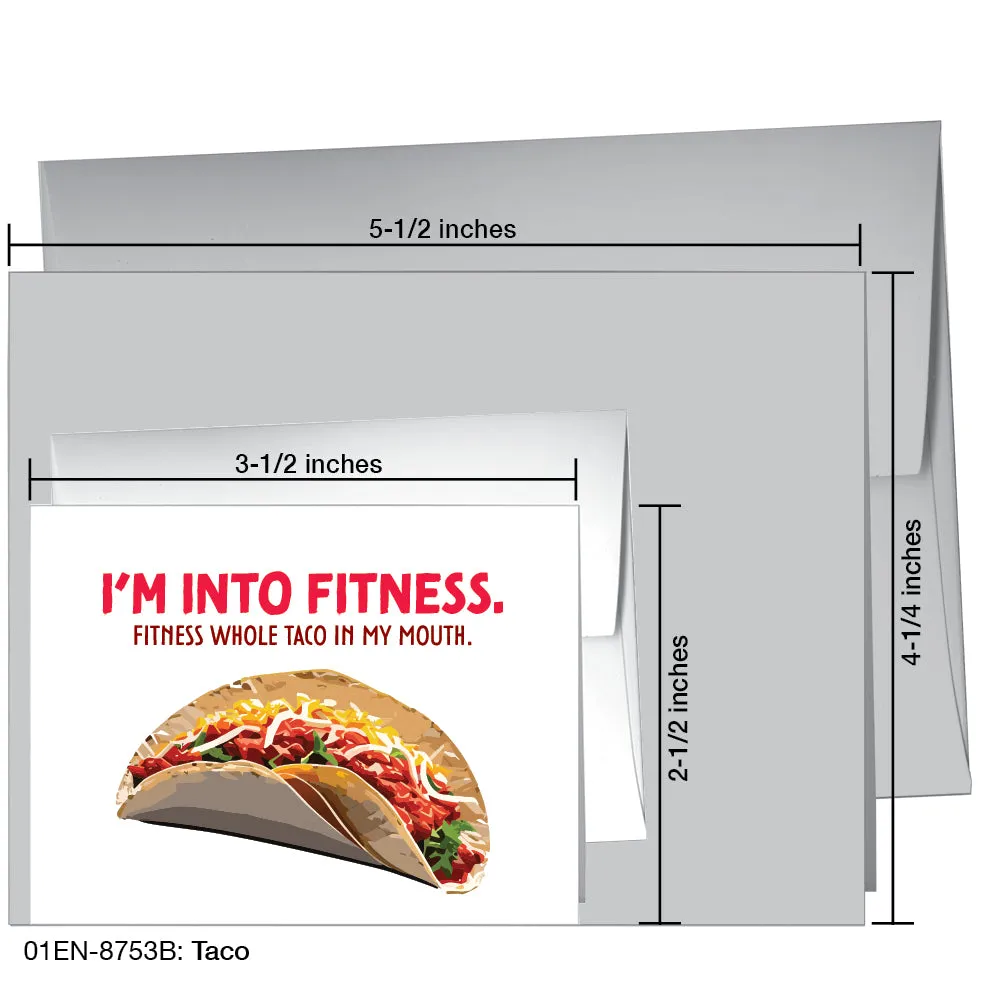 Taco, Greeting Card (8753B)