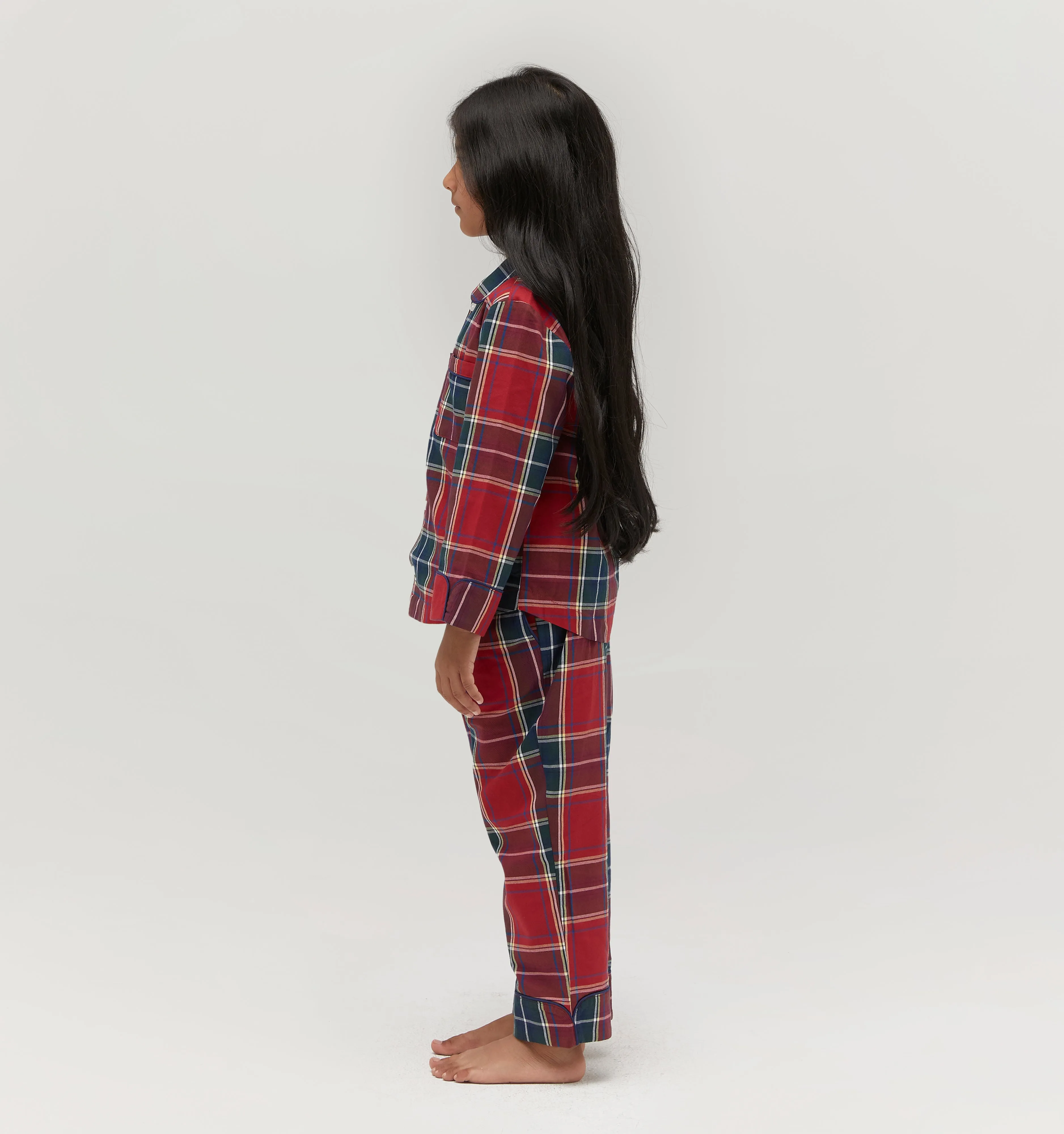 The Tiny Quentin Set - Red Tartan