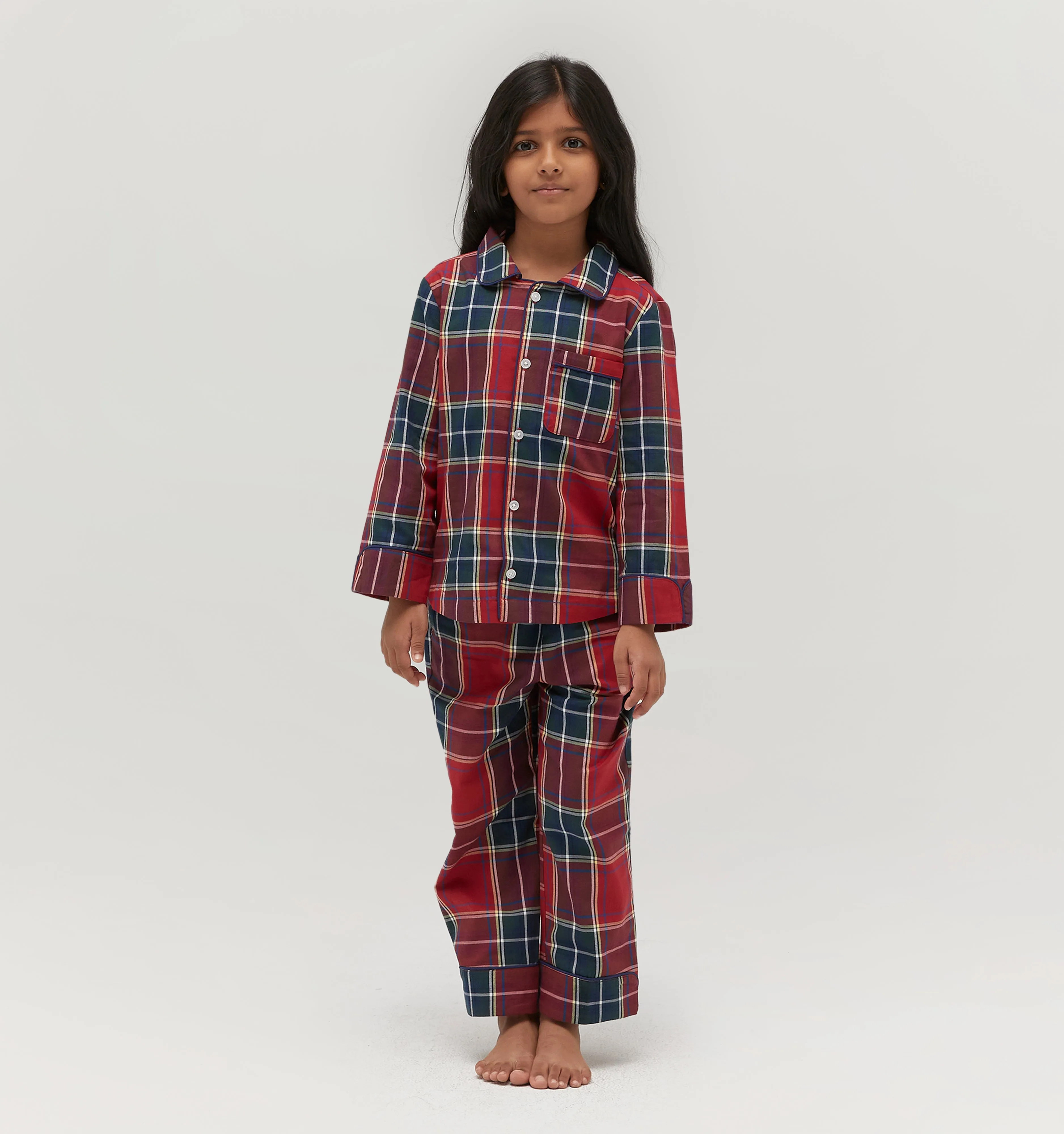 The Tiny Quentin Set - Red Tartan