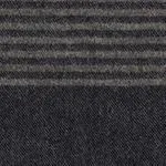 Visby Wool Blanket [Dark blue/Grey melange]